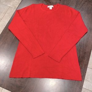 Coldwater Creek ladies ribbed sweater, Petite large